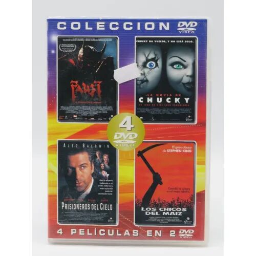 Coleccion 4 Peliculas en 2 Dvd Terror