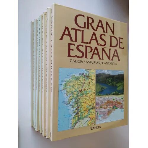 Gran Atlas de España (7 Tomos Completa)