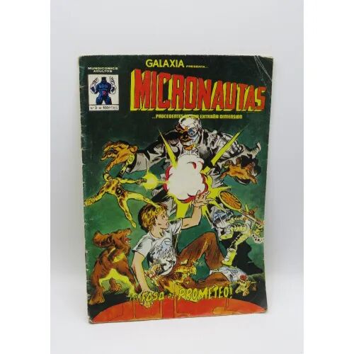 Los Micronautas Nº3 el Foso de Prometeo (De 4).vertice,1981.de Kiosko,la 1 ªedicion