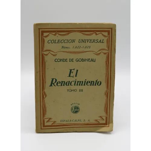 El Renacimiento Tomo III