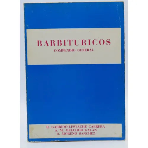 Barbituricos Compendio General